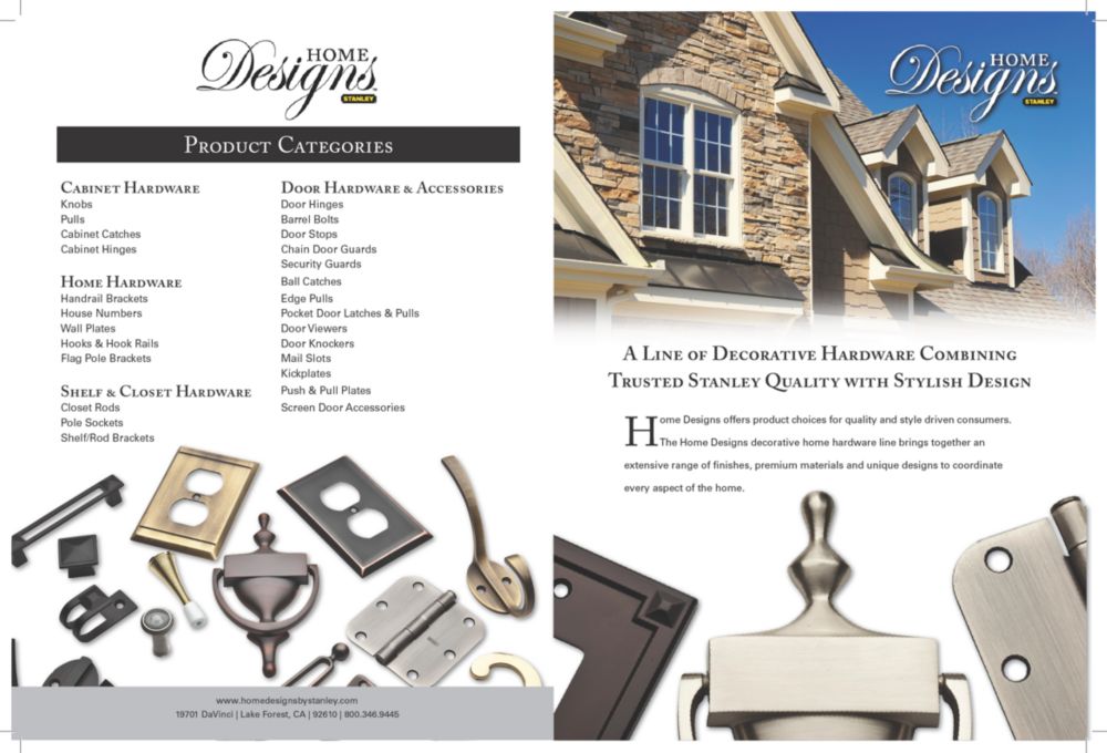 Home Designs Brochure