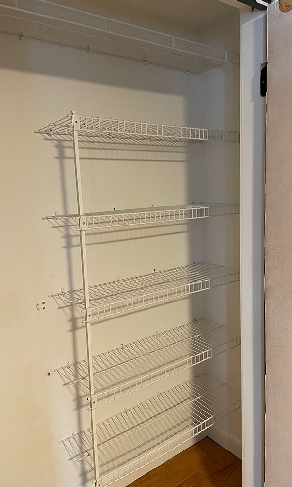 How to Clean Wire Closet Shelving