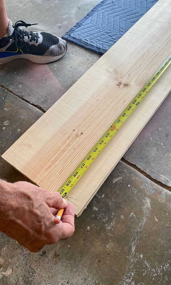 DIY Modern Coastal Style Console Table