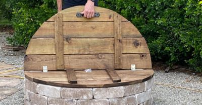 DIY Fire Pit Cover