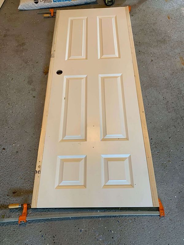 A Barn Door Using The Existing, Convert Standard Door To Sliding