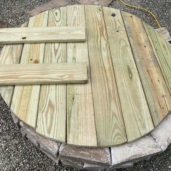 DIY Fire Pit Cover