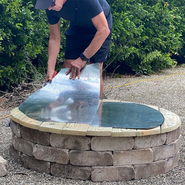 DIY Fire Pit Cover