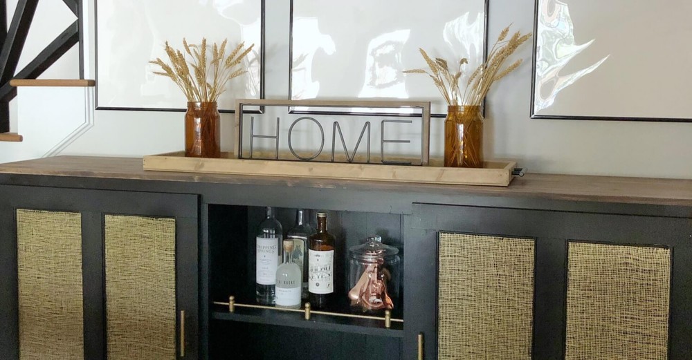 Bookcase Into Cabinet DIY