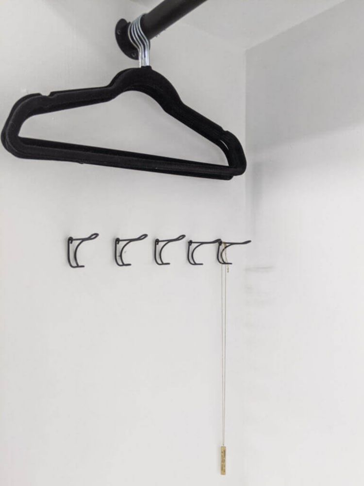 Installing Coat Hooks