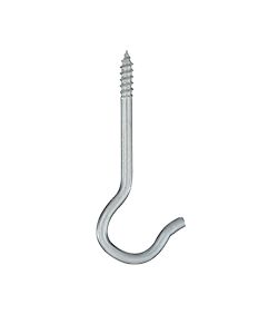 National Hardware N118-927 Medium Eye Screw Eyes 1-1/8 inch #112 Zinc Plated Steel 10 Pack