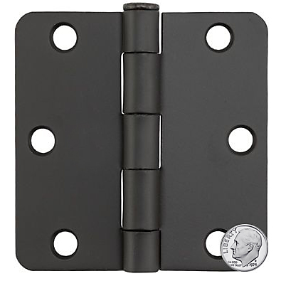 National Hardware N214-120 Galvanized Steel Extra Heavy Gate Hinges 3-5/8 in. 