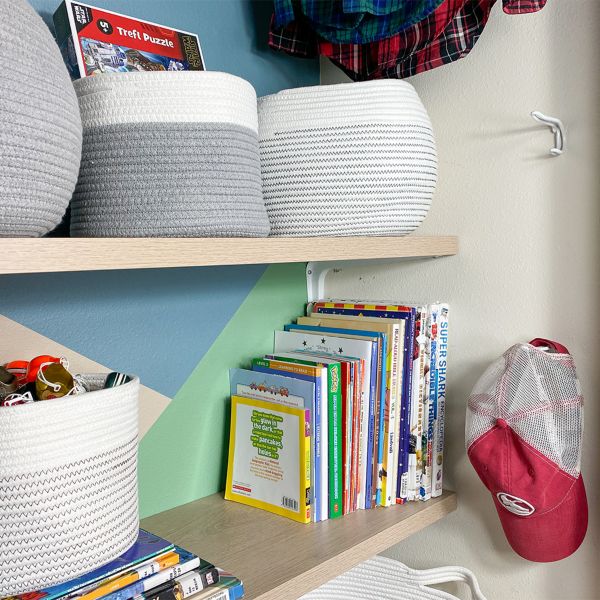 And Easy Step by Step Guide for creating a Kids Art Closet