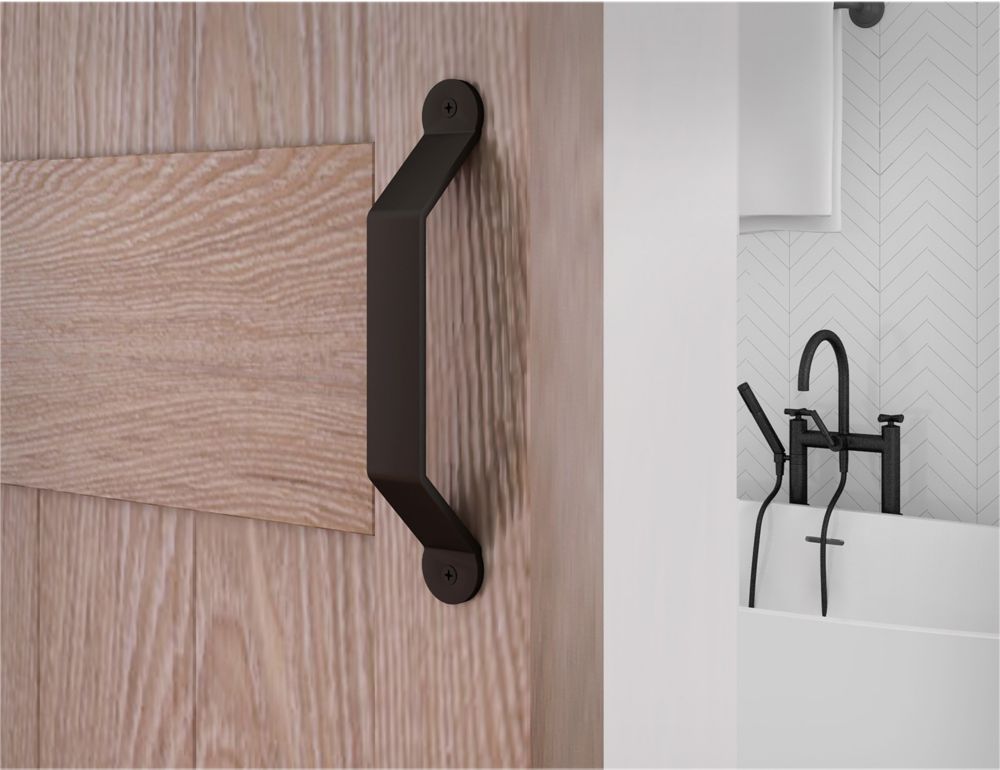 Standard Matte Black Barn Door Handle