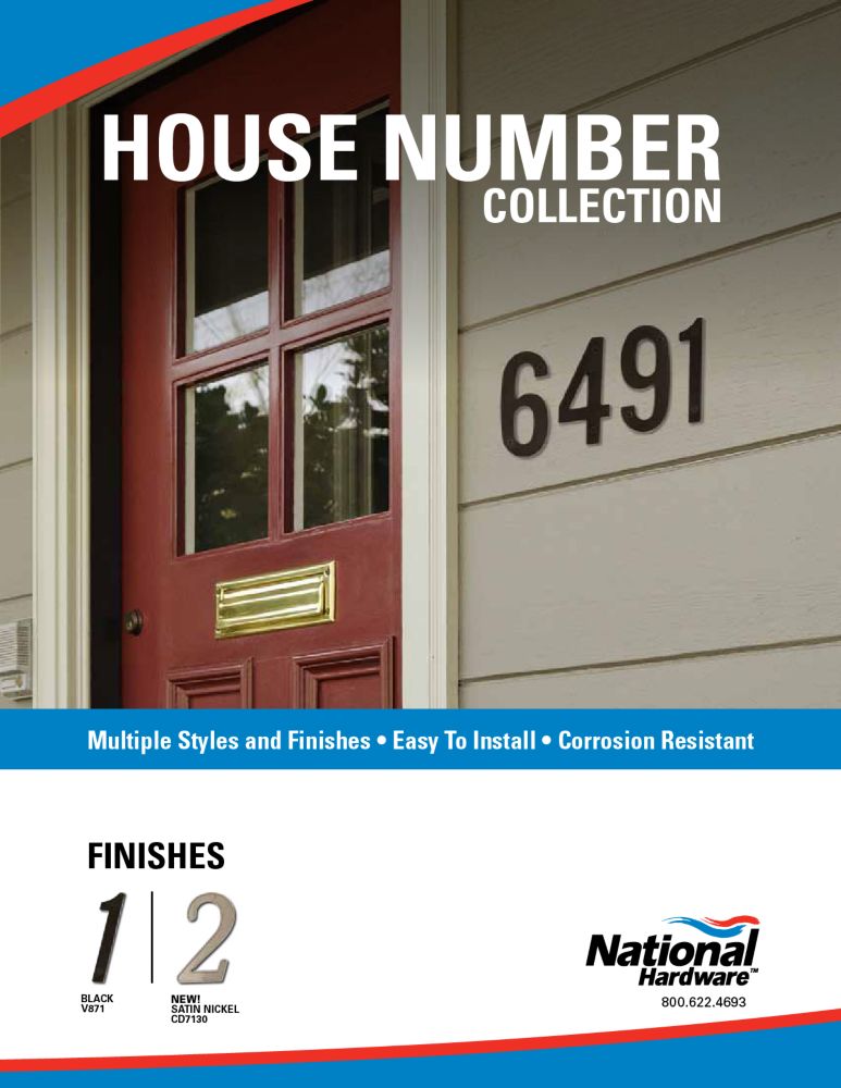 House Numbers Sell Sheet