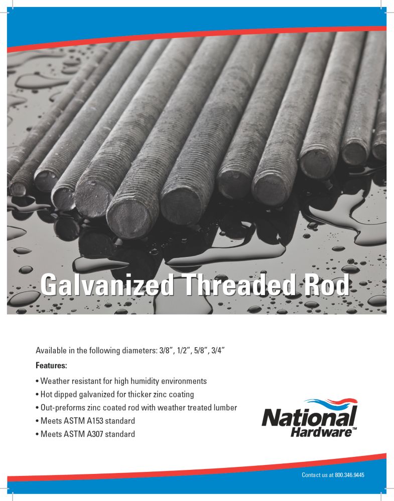 Galvanized Threaded Rod