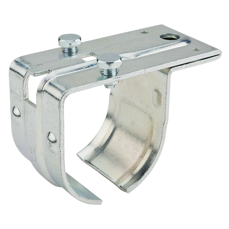 Primary Product Image for Single Round Rail Splice Bracket - Top Mount