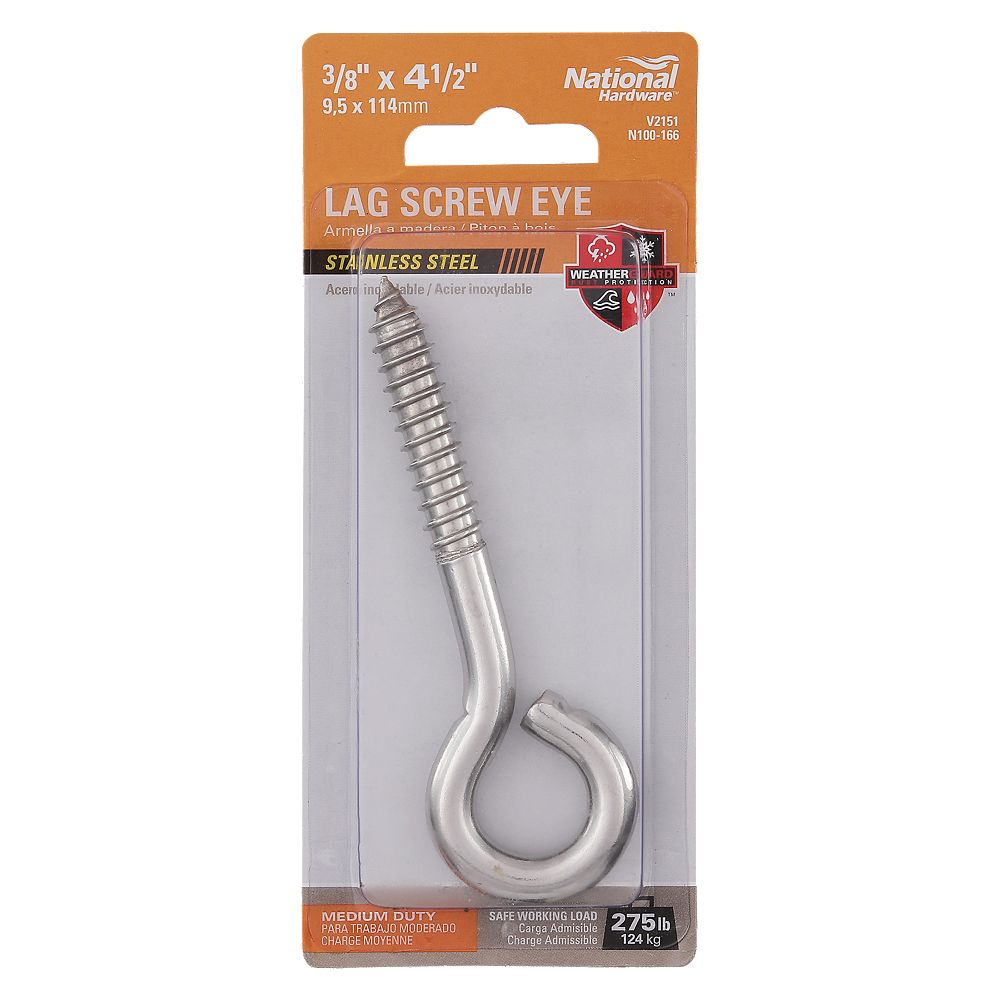 PackagingImage for Lag Screw Eyes