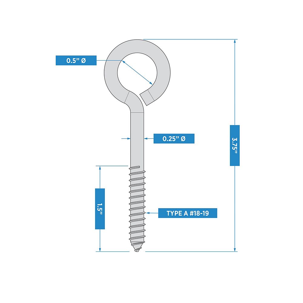 Supplementary Image for Lag Screw Eyes