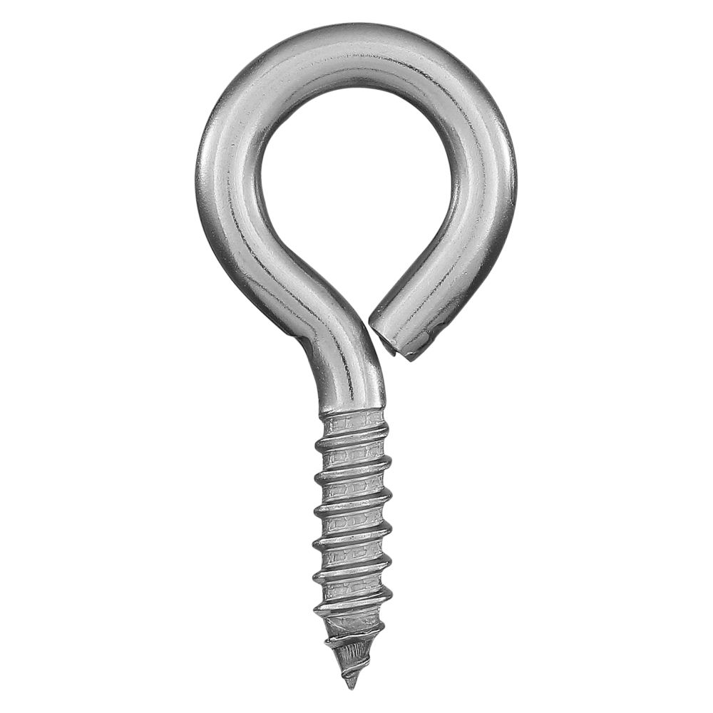 National Hardware N220-723 Lag Screw Eye 7/16 By 5-1/4 Inch Zinc Plated  Steel Bulk: Screw Eyes & Lag Screw Eyes Zinc Plated (038613122918-2)