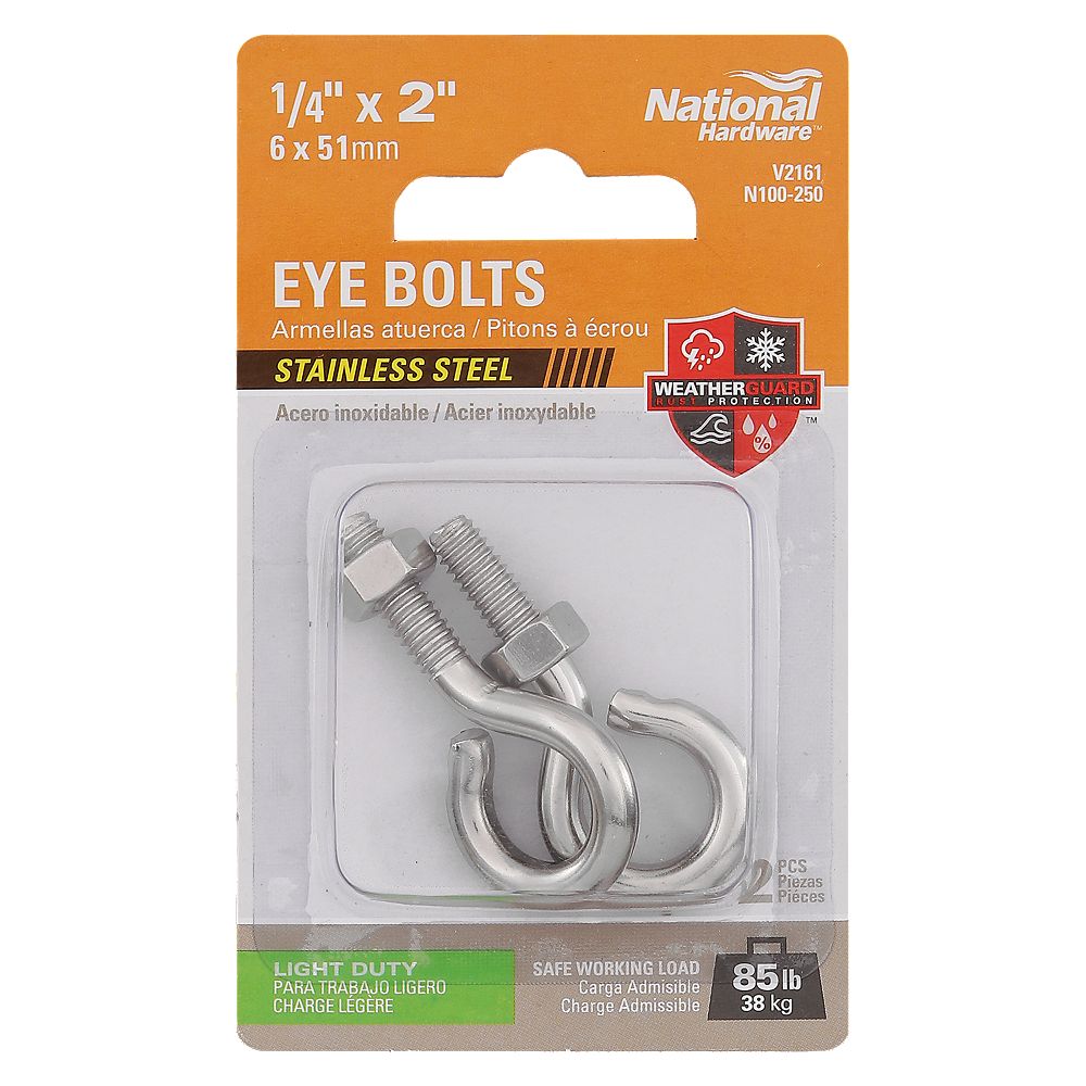 Eye Bolt - Stainless Steel N100-250