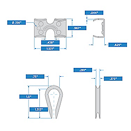 Supplementary Image for Rope Clamp Kit