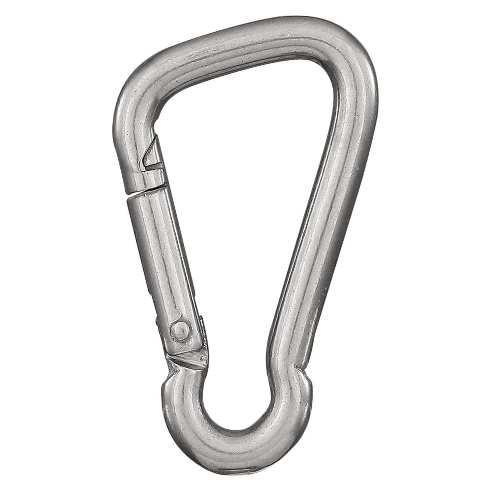 Zinc Plated Steel Safety Spring Snap Hook, 3-1/8-in