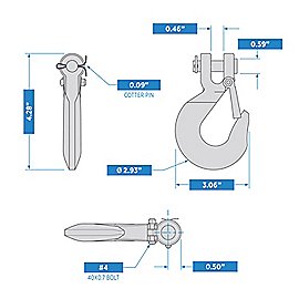 Supplementary Image for Clevis Slip Hook