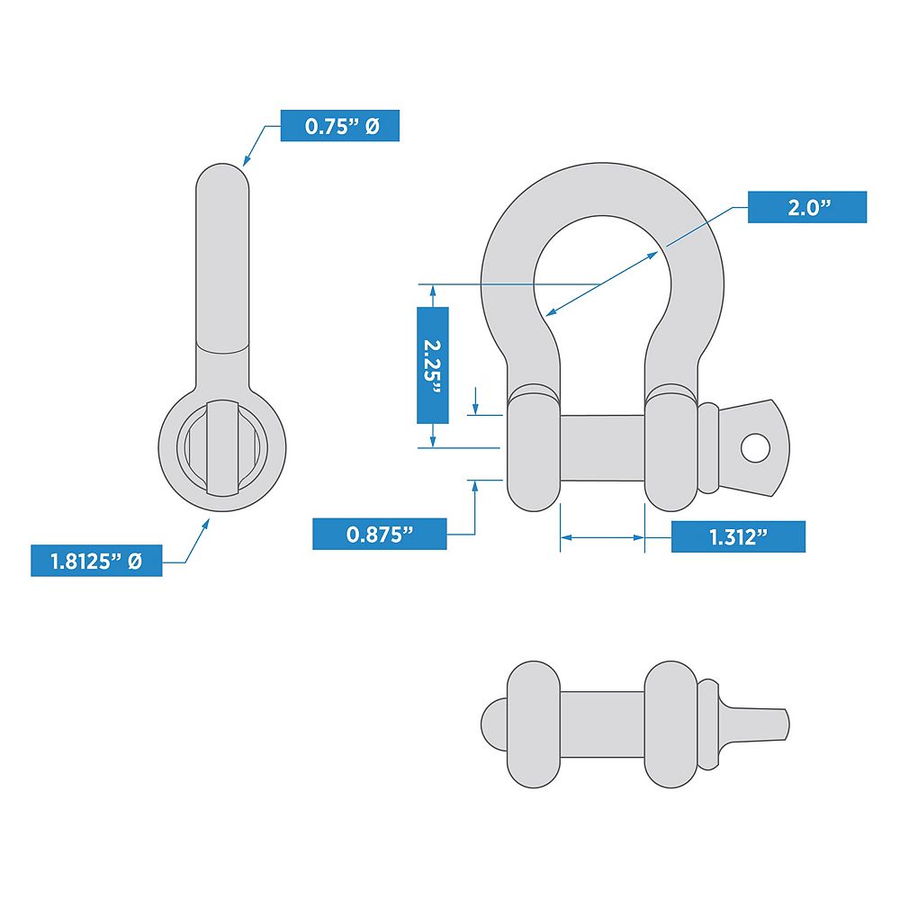 Supplementary Image for Anchor Shackle