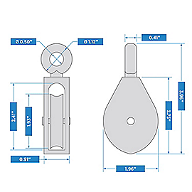 Supplementary Image for Fixed Single Pulley