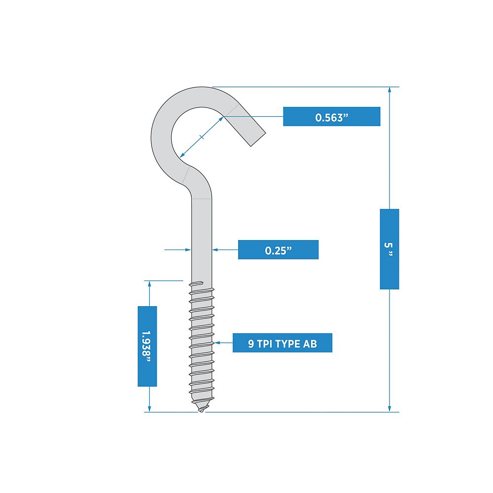 Supplementary Image for Lag Screw Eyes