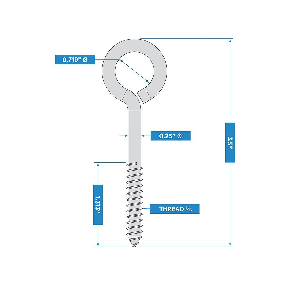 Supplementary Image for Lag Screw Eyes