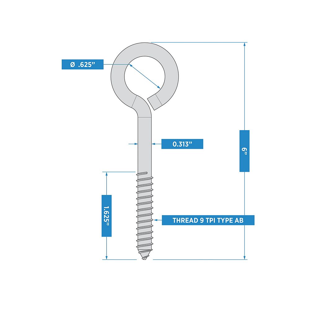 Supplementary Image for Lag Screw Eyes