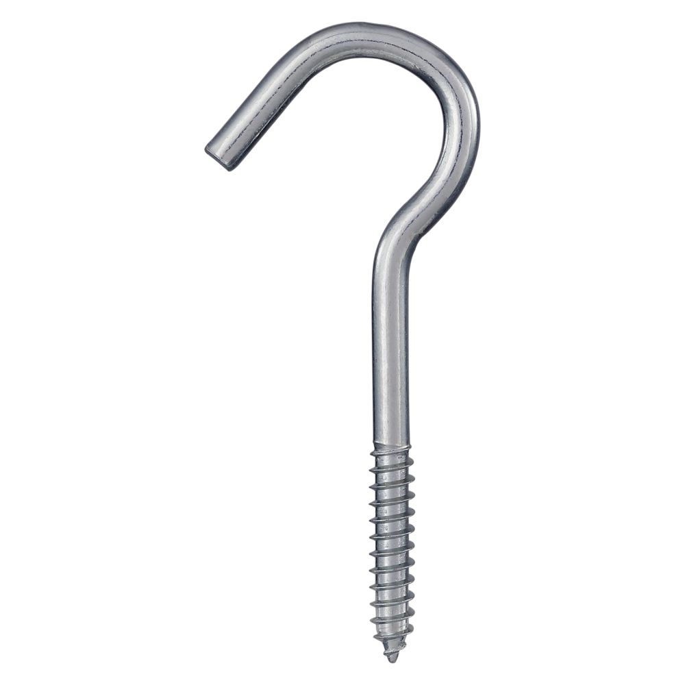 National Hardware 0.98-in Black Steel Cup Hook (30-Pack) in the Hooks  department at