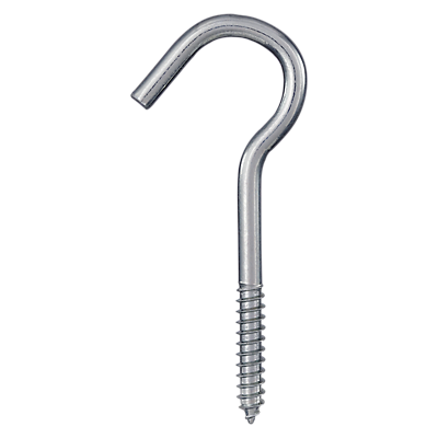 Home BZP Self screw Details about   Silver Chrome Cup Hooks Garden 15mm -> 50mm Kitchen 
