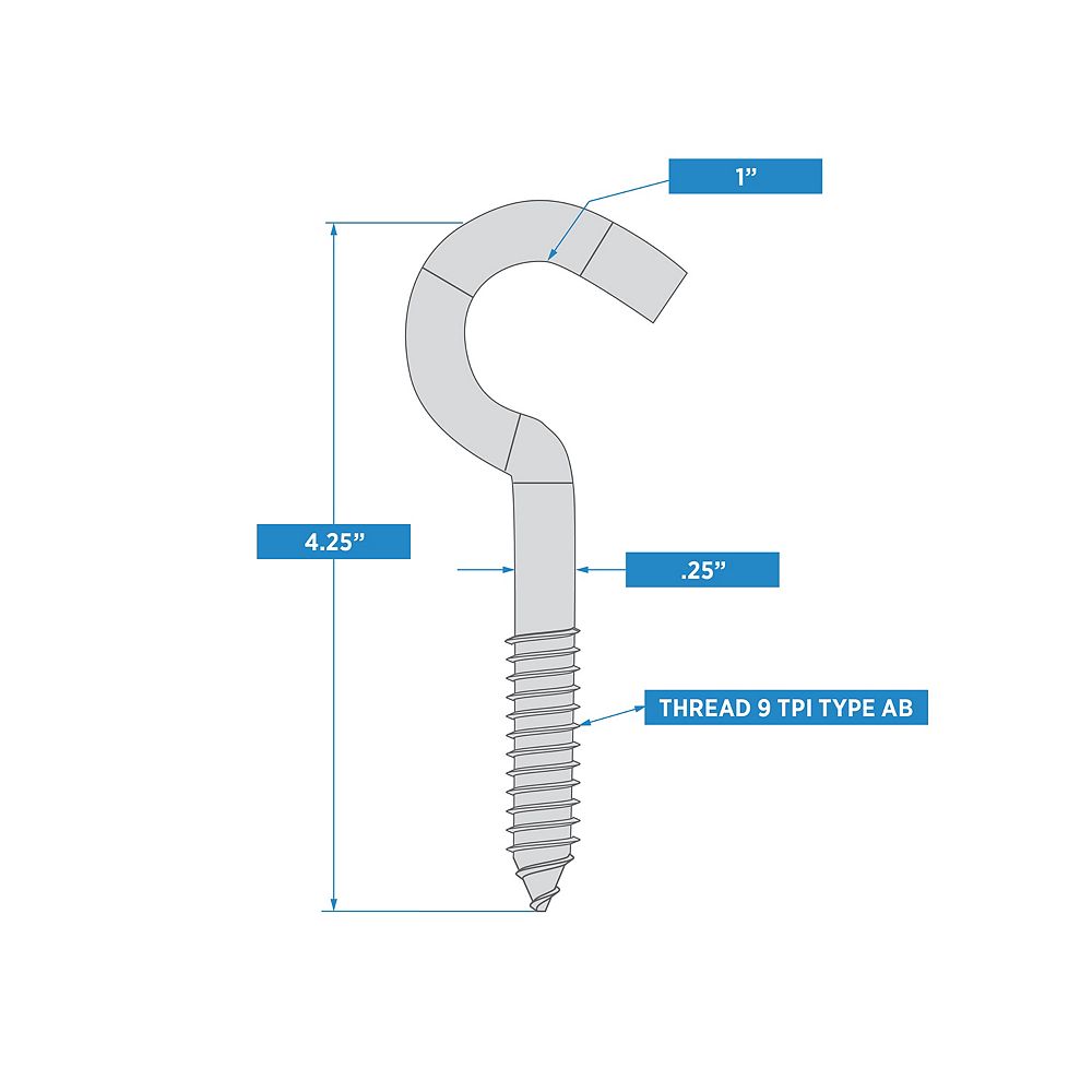 Supplementary Image for Hook & J Bolt