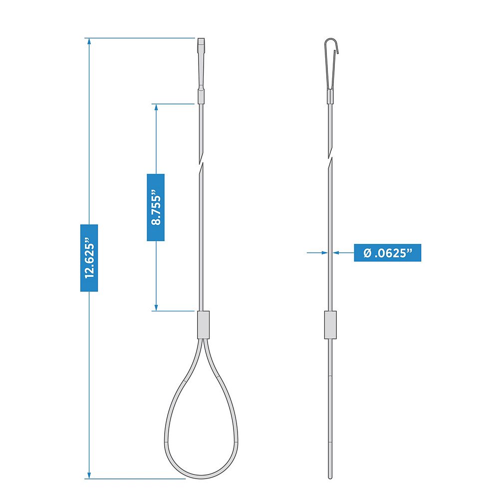 Supplementary Image for Gate Latch Cable