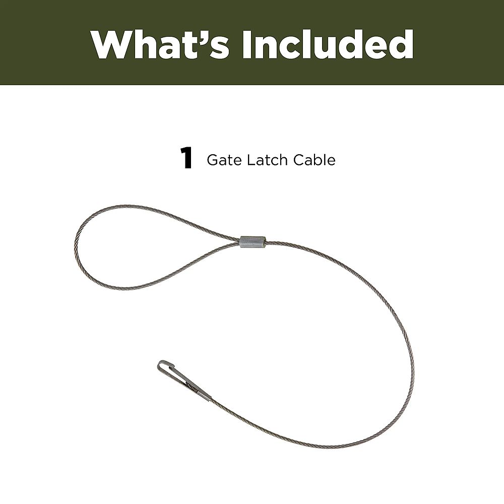Supplementary Image for Gate Latch Cable