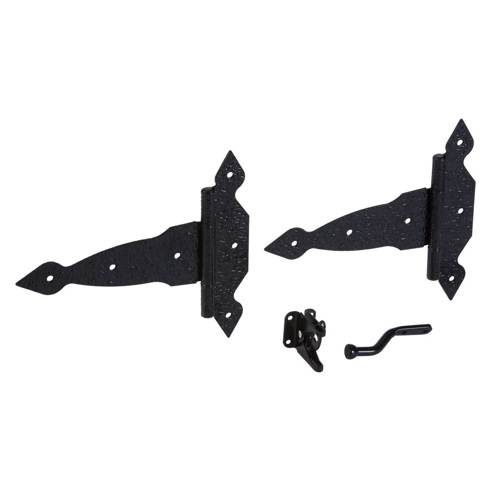 National Hardware 6 in. Black Spear Gate Hook