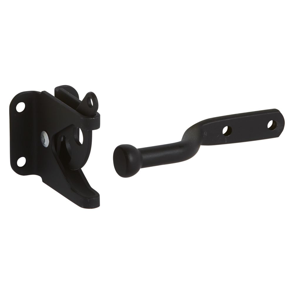 Automatic Gate Latch - Matte Black N109-020