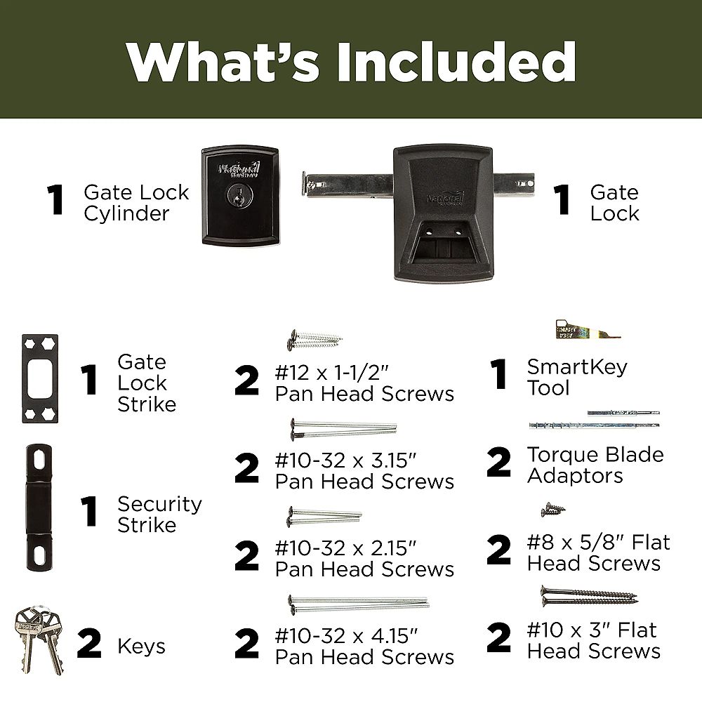 Supplementary Image for SmartKey Gate Lock