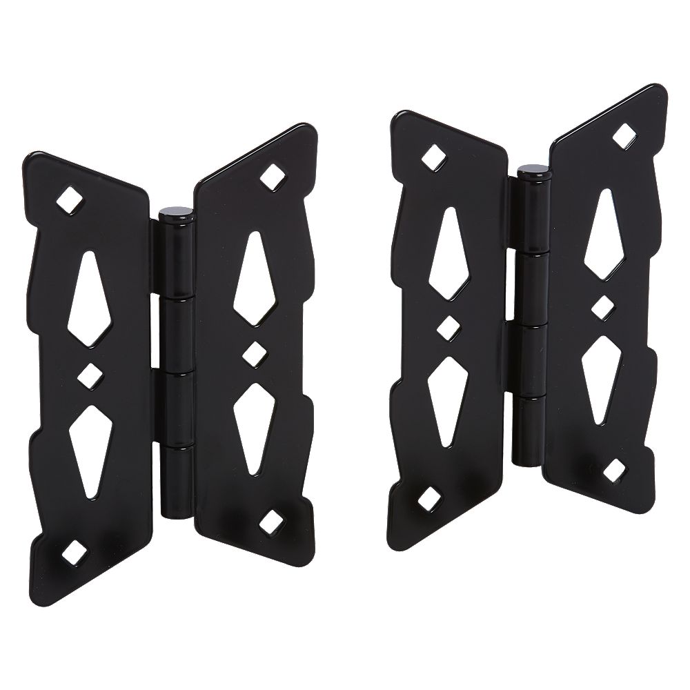 Decorative Butterfly Hinges - Black N109-218