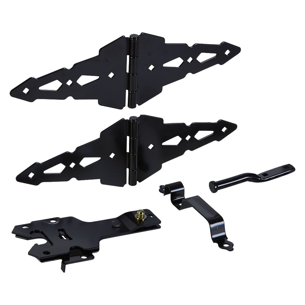 Clipped Image for Deluxe Latches Decorative Strap Hinges Gate Kit