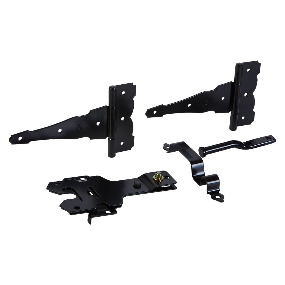 Clipped Image for Deluxe Latches Decorative T-Hinges Gate Kit