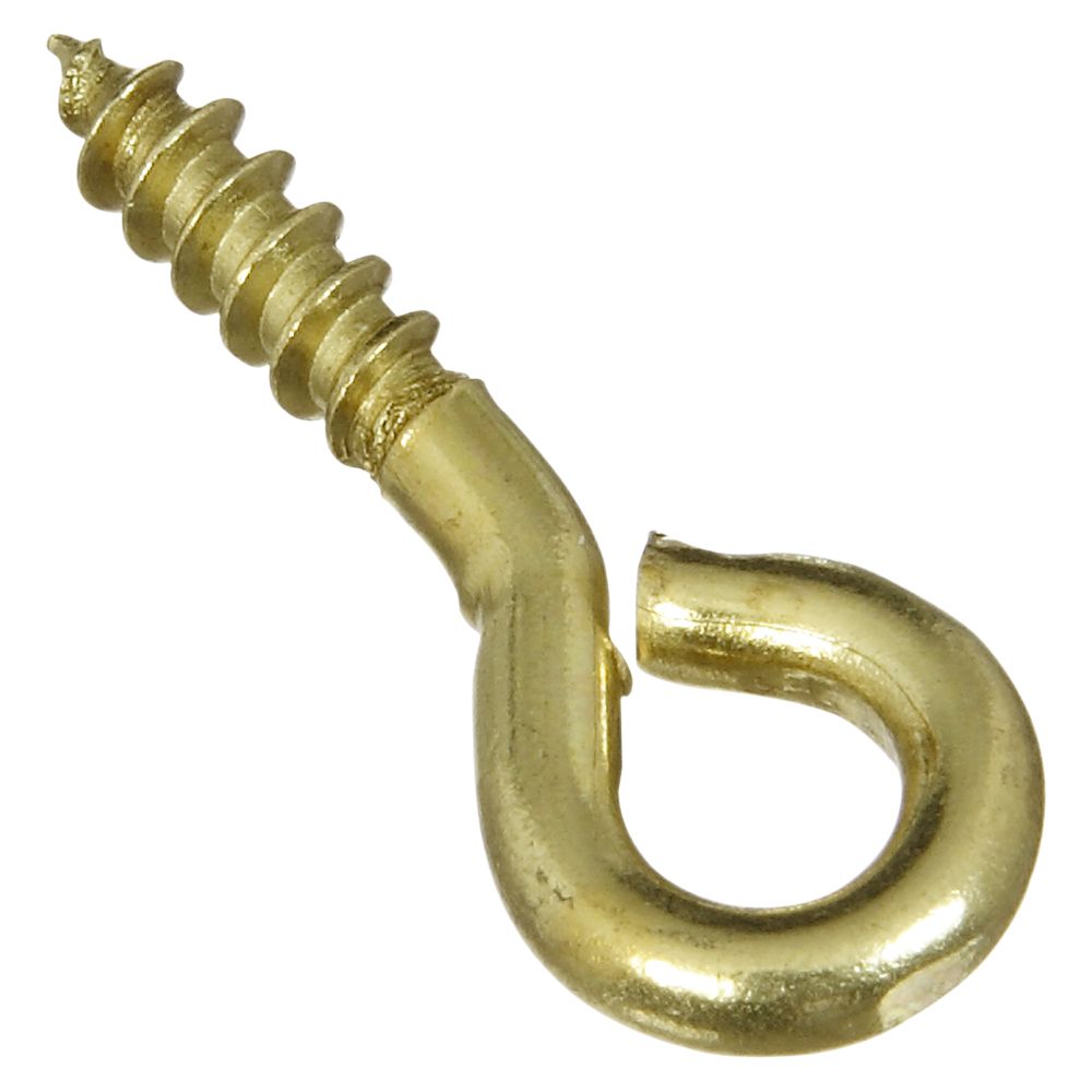 Screw Eyes - Solid Brass N118-711 | National Hardware