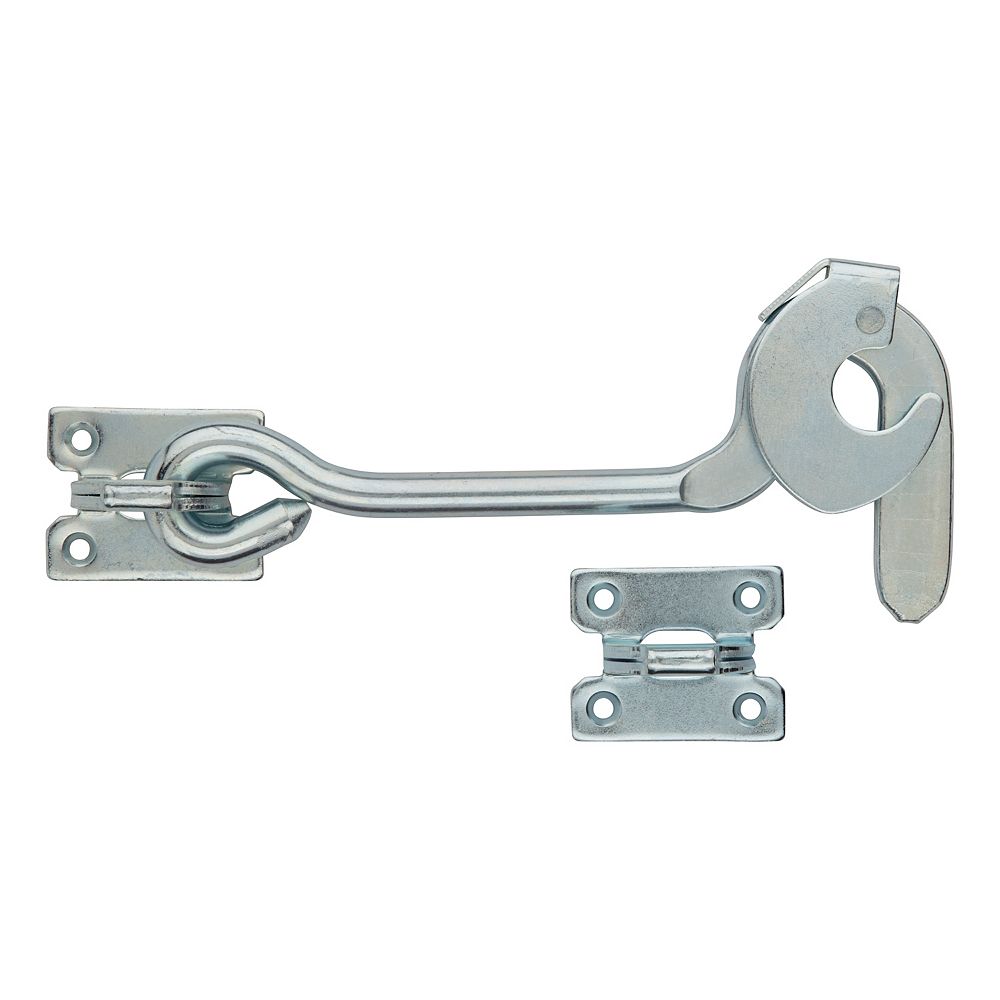 Hardware Essentials 851935 Gate Hook and Eye Latch, Zinc-Plated D&B Supply