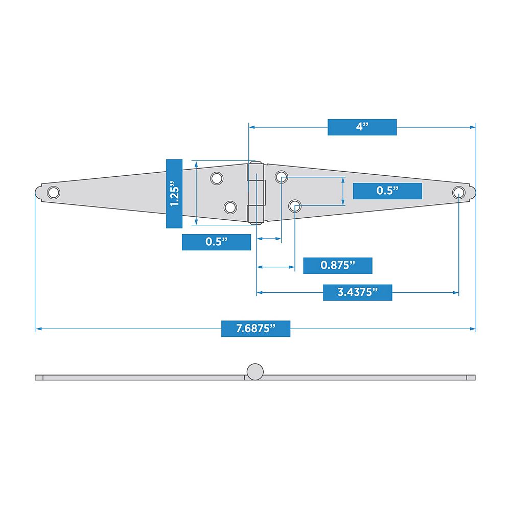 Supplementary Image for Light Strap Hinge