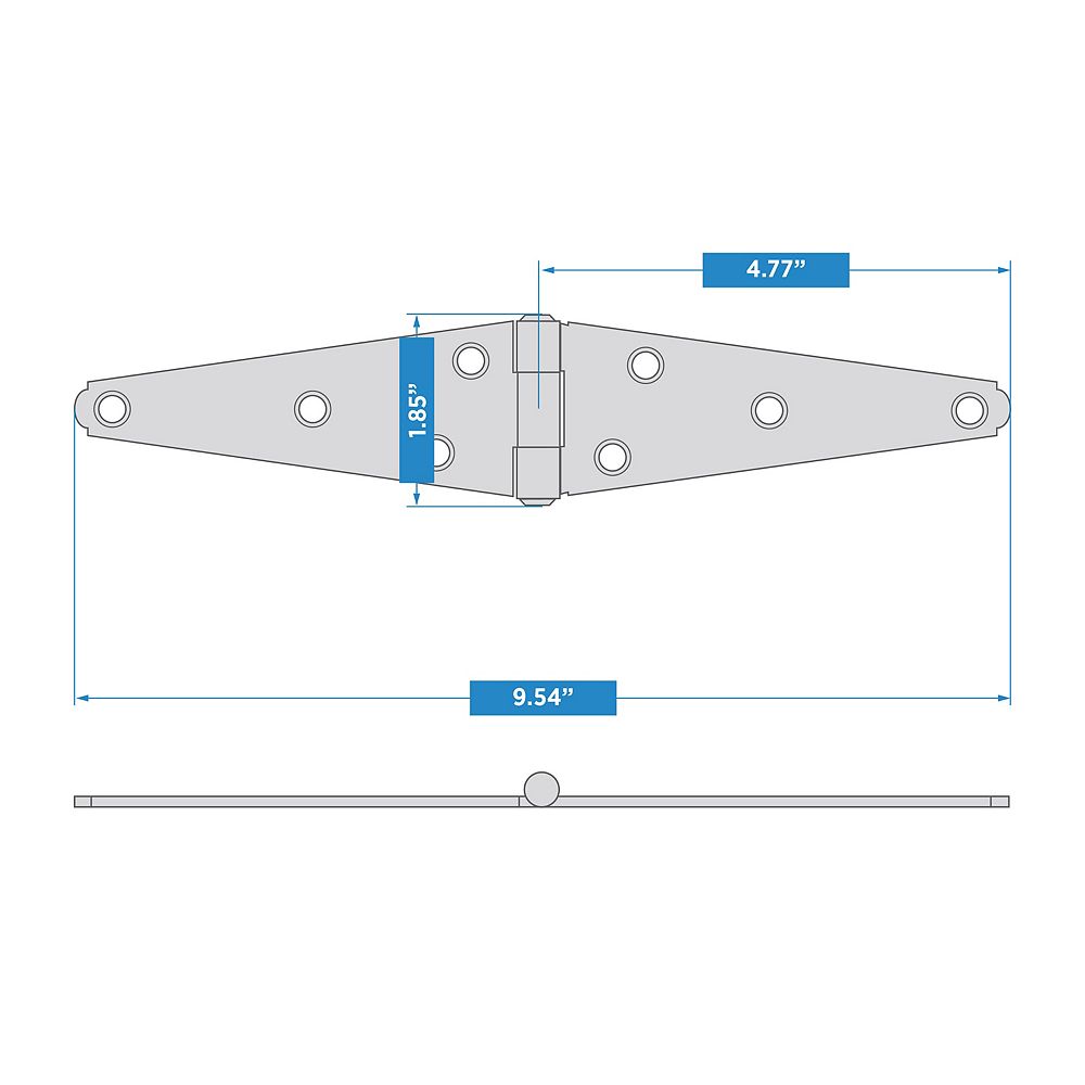 Supplementary Image for Heavy Strap Hinge