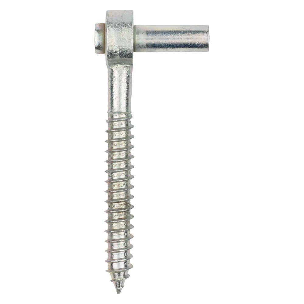 National Hardware N130-179 291bc Series Screw Hook, 6 in L, Steel, Zinc:  Gate Hinges Outlet (038613130173-3)
