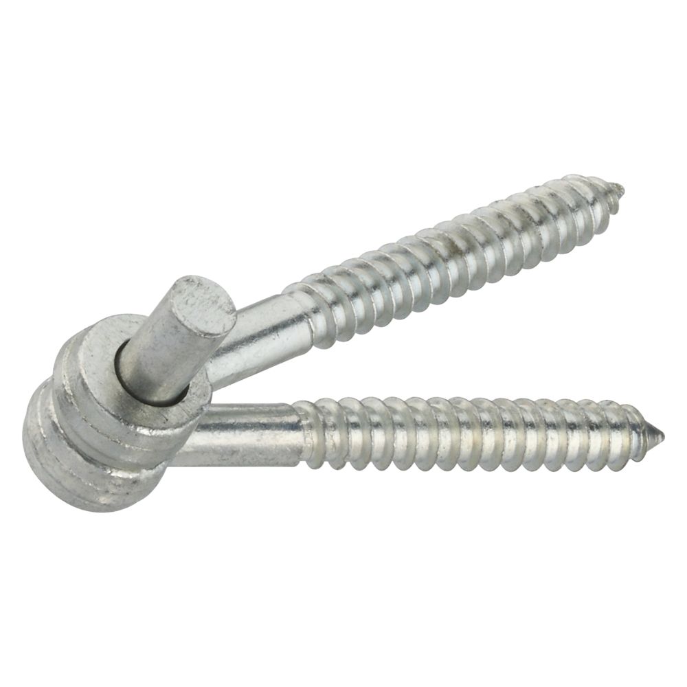 Screw Hook & Eye Hinges Zinc Plated N131136 National Hardware