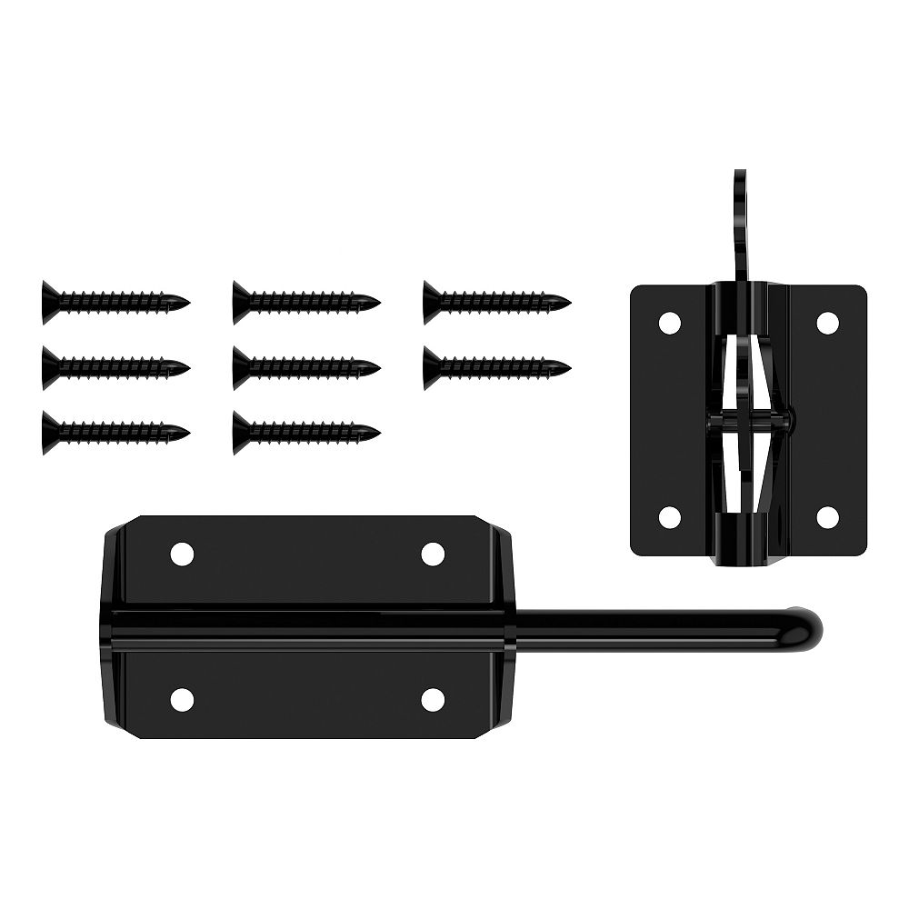 Heavy Duty Gate Latch - Black N166-015