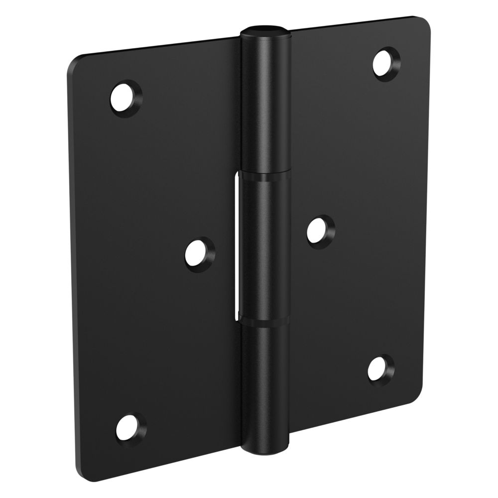 National Hardware S611-043 Stanley Professional Choice Heavy Duty Post Leaf Strap  Hinges 8 Inch Black 2 Pack: Gate Hinges Outlet (033923404075-3)