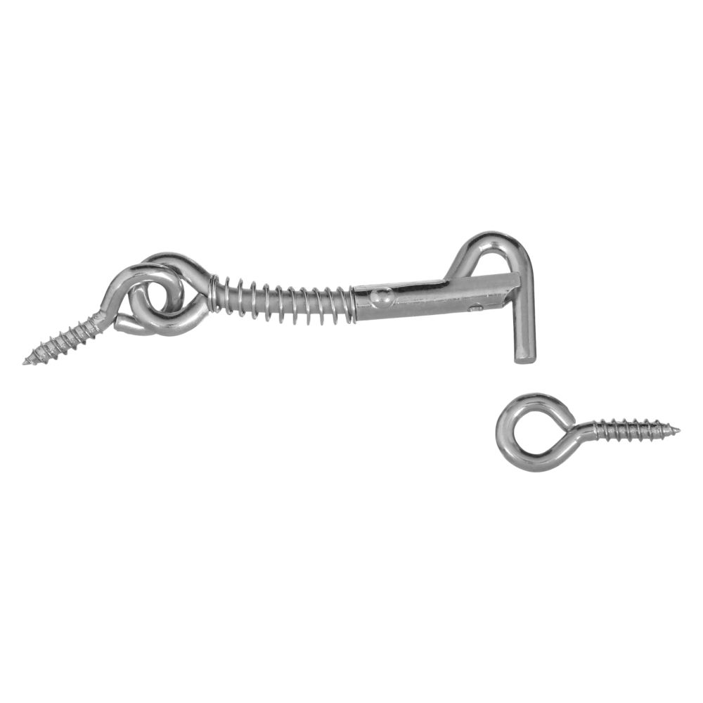 National Hardware N347-856 Heavy Duty Open S Hook 4 Inch Zinc Plated Steel  Bulk: S Hooks Open Steel (038613347854-2)