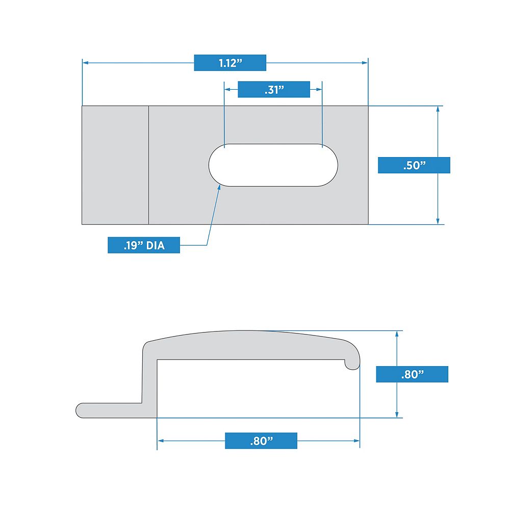 Supplementary Image for Storm Door Clip