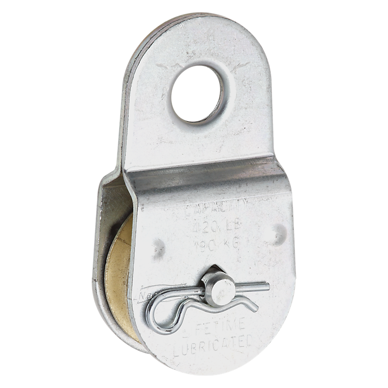 National Hardware N195-792 3211bc Swivel Single Pulley in Zinc Plated 2 Inch for sale online 
